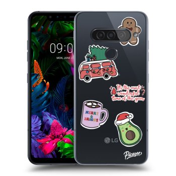 Etui na LG G8s ThinQ - Christmas Stickers