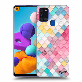 Etui na Samsung Galaxy A21s - Colorful roof