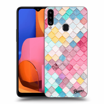 Etui na Samsung Galaxy A20s - Colorful roof