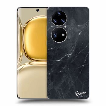 Etui na Huawei P50 - Black marble