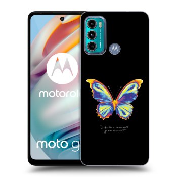 Etui na Motorola Moto G60 - Diamanty Black