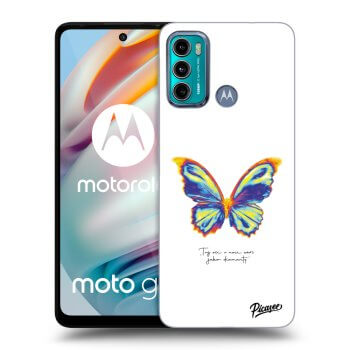 Etui na Motorola Moto G60 - Diamanty White