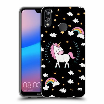 Etui na Huawei P20 Lite - Unicorn star heaven