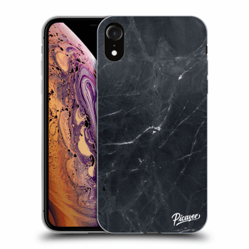 Etui na Apple iPhone XR - Black marble