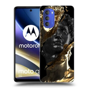 Etui na Motorola Moto G51 - Gold - Black