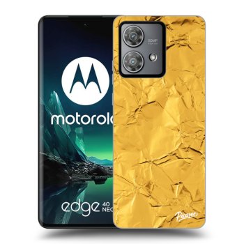Etui na Motorola Edge 40 Neo - Gold