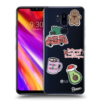 Etui na LG G7 ThinQ - Christmas Stickers