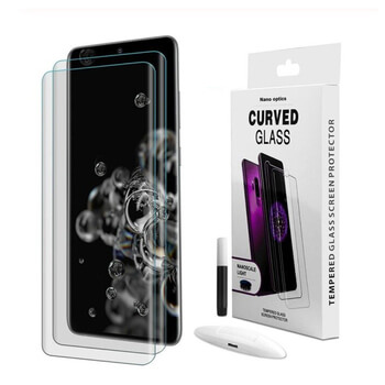 Zakrzywione hartowane szkło ochronne 3D UV do Samsung Galaxy S20 Ultra 5G G988F