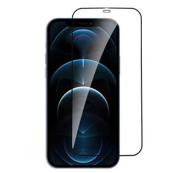 Picasee ochronne szkło hartowane 3D z ramką do Apple iPhone 15 - czarne