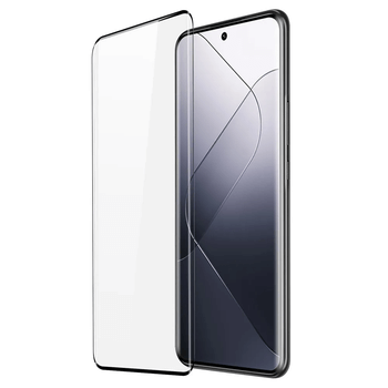 Zakrzywione szkło ochronne 3D do Xiaomi 14 Ultra - czarne