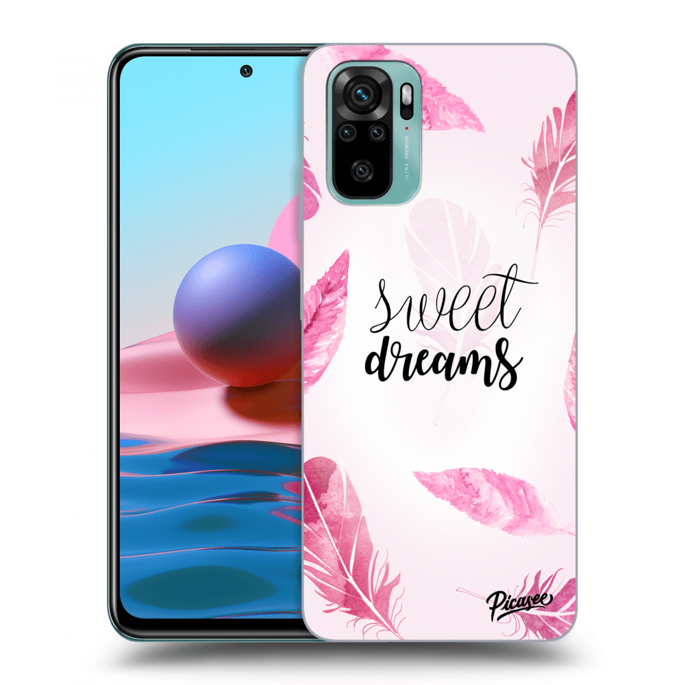 Silikonowe Przeźroczyste Etui Na Xiaomi Redmi Note 10 - Sweet Dreams