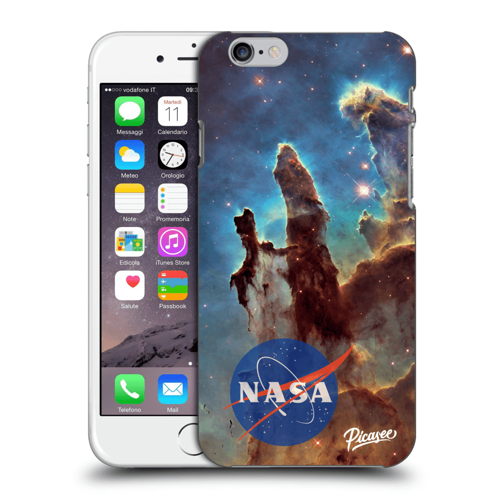 Silikonowe Przeźroczyste Etui Na Apple IPhone 6/6S - Eagle Nebula