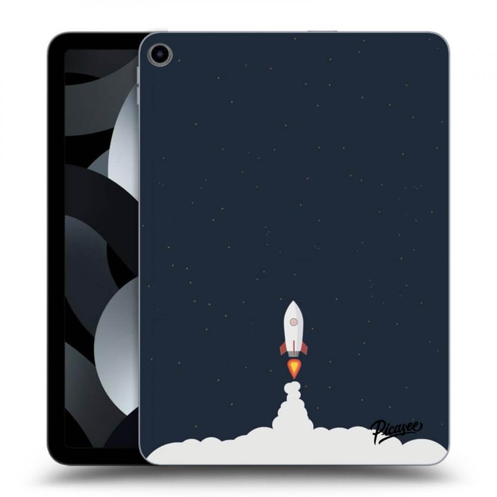 Silikonowe Czarne Etui Na Apple IPad 10,9 2022 (10.generace) - Astronaut 2