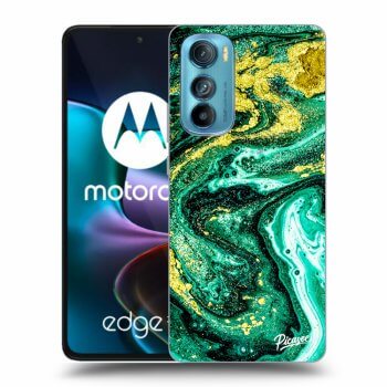 Etui na Motorola Edge 30 - Green Gold
