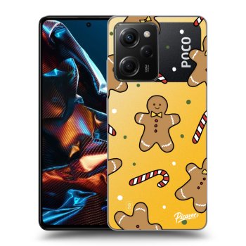 Picasee silikonowe przeźroczyste etui na Xiaomi Poco X5 Pro - Gingerbread
