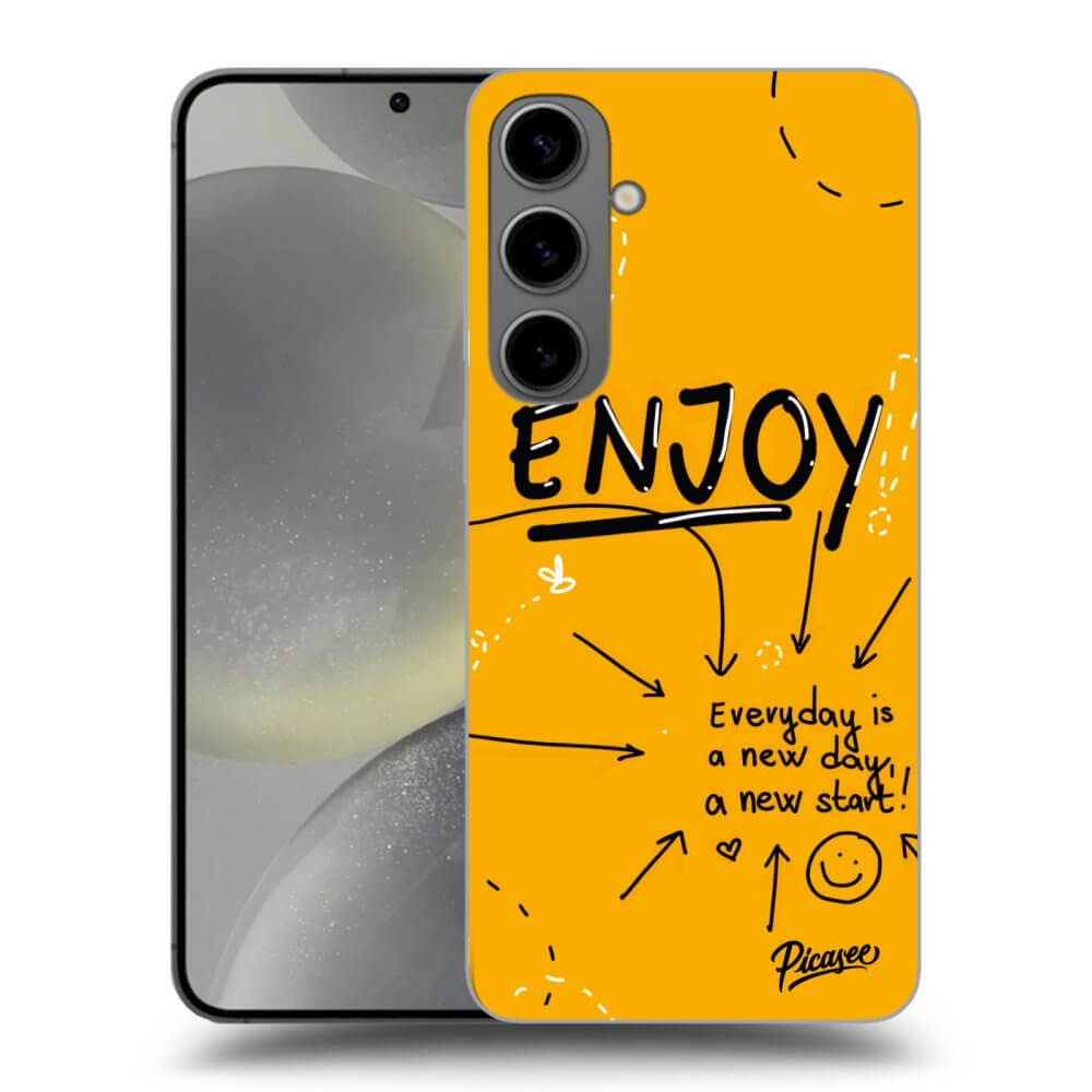 Silikonowe Przeźroczyste Etui Na Samsung Galaxy S24+ S926B 5G - Enjoy