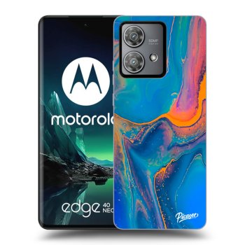 Etui na Motorola Edge 40 Neo - Rainbow
