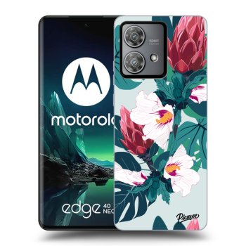 Etui na Motorola Edge 40 Neo - Rhododendron
