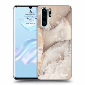 Etui na Huawei P30 Pro - Cream marble
