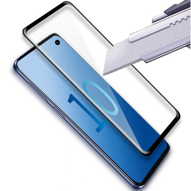 3x Zakrzywione Szkło Ochronne 3D Do Samsung Galaxy S10e G970 - Czarne 2+1 Gratis